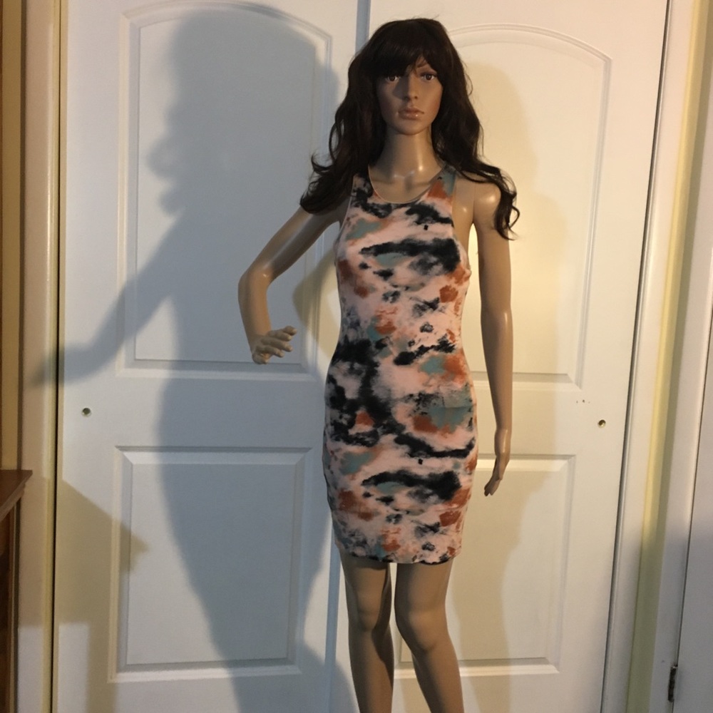 Black Bead sleeveless dress